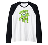 Pixar Monsters, Inc. Mike Wazowski Run Raglan Baseball Tee