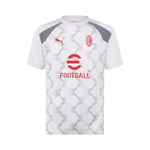 AC Milan Prematch 23/24 Jersey T-Shirt, Puma White-Grey Tile, XX-Large