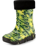 Ladeheid Bottes de Pluie Chaussure Enfant Fille Garçon Swk2021 (Modèle-43, 23/24 EU)