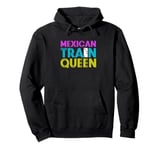 Domino Mexican Train Game Mexican Train Queen Pullover Hoodie