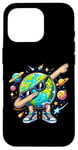 Coque pour iPhone 16 Pro Earth Day 2025 Funny Earth Day Kids Toddler Boys Dab Happy