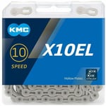 KMC X10-EL Bicycle Cycle Bike Chain Silver - 114 Links