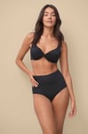 Ellos Collection - Bikinitrosa Jayla Hipster High - Svart