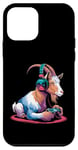 iPhone 12 mini Goat Stuffed Animal Goat Costume Kids Headphones Video Game Case