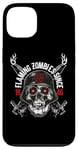 Coque pour iPhone 13 Zombie Army Flaming Zombies depuis 1946