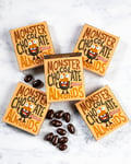 Monster Almonds & Sugar Free Chocolate 5x70g - FEMPAKNING!