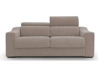 Canapé lit rapido Eloise canapé convertible 140 cm taupe