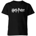 T-Shirt Enfant Logo Harry Potter - Noir - 9-10 ans