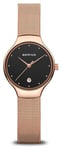 Bering 13326-362 Classic Black Ladies Analog Business Quartz Watch