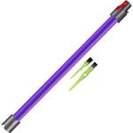 Toolive - Tube Télescopique Tige Rigide Rallonge compatible pour Dyson V11 V10 V15 V8 V7 Longueur 73 cm Tube à Dégagement Rapide - Violet