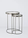 John Lewis Savoy Nest of 2 Glass Tables