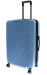 Mandarina Duck Unisex Logoduck + Trolley Medium Exp P10fsv23 Luggage Suitcase, China Blue, Standard Size, Linea iconica di in policarbonato