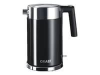 Graef Wk 62 - Vattenkokare - 1.5 Liter - 2.2 Kw - Rostfritt Stål/Akrylsvart