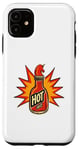 Coque pour iPhone 11 Hot Sauce Kid Sauce King Funny Spicy Food Foodie Wings Spice