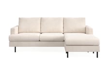 Menard Compact Sofa med Divan 3-seter - sjeselong Beige