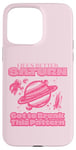 iPhone 15 Pro Max Space Planet Better on Saturn Pattern Pastel Cute Case