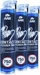 AAB Contact Cleaner PRO 750Ml - 3 Pièces - Agent Puissant De Nettoyage