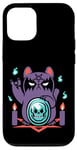 Coque pour iPhone 12/12 Pro Chat japonais ManekiNeko - Bad Luck - Adorable chat gothique