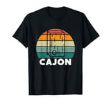 Cajon Box Drum Instrument Peruvian Cajon Percussion T-Shirt