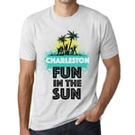 Homme Tee-Shirt S'amuser Au Soleil À Charleston - Fun In The Sun In Charleston - T-Shirt Graphique Éco-Responsable Vintage Cadeau Nouveauté