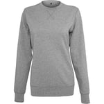 Build Your Brand BY025 Sweat-Shirt Femme, Gris, XL