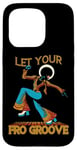 iPhone 15 Pro Let Your Fro Groove Retro 70s Music Afro Disco Funky Case