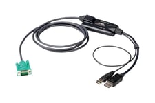 ATEN CV190 - kabel til tastatur / video / mus (KVM) - 1.8 m