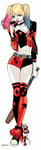 Harley Quinn Baseball Bat Comic Style Official DC Cardboard Cutout & FREE Mini