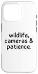 iPhone 16 Pro Wildlife Cameras and Patience Nature Photography Lovers Case