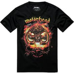 Brandit Men's Motörhead T-Shirt Overkill, Black, 3XL