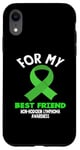 Coque pour iPhone XR Citron vert de sensibilisation au lymphome non hodgkinien pour mon meilleur ami