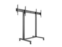 MULTIBRACKETS – M PUBLIC DISPLAY STAND 210 DUAL SCREEN 50"-77" BLACK (7350073733019)