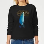 Sweat Femme Sabre Laser Star Wars Classic - Noir - XXL