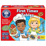 Orchard Toys First Times Tables Game, Helps Teach 2, 5 and 10 Times Tables, Multiplication Game, Perfect for children age 5-8, Educational Maths Game