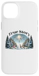 iPhone 14 Plus True Story Christmas Nativity Jesus Christian Men Women Kids Case