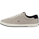 Tommy Hilfiger Baskets Homme Vulcanisées Iconic Long Lace Chaussures, Beige (Stone), 40 EU