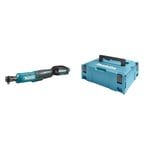 Makita Clé à cliquet dwr180z (machine seule) & COFFRET DE TRANSPORT MAKPAC2 395x295x157 MM (coffret nu) - 821550-0