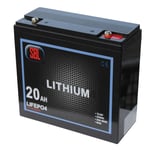 SBL 20Ah 12V Lithiumbatteri serie/parallell