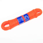 EVERLASTO 50m 'Orient' PVC Clothes/Washing Line 4.8mm Thick - Orange