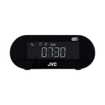 Radio-réveil JVC RA-F223B Noir