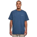 Urban Classics Men's Oversized Small Embroidery tee T-Shirt, Space Blue, XL