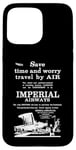 iPhone 15 Pro Max Imperial Airways Vintage 1930s Air Travel Ad Case