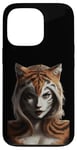 iPhone 13 Pro Fierce Jungle Tiger Spirit Fantasy Artwork Case