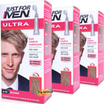 3x Just For Men Ultra Easy Comb In Hair Colour Dye A10 BLONDE - Autostop