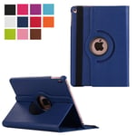 Housse Nouvel Apple Ipad Air 10,5 2019 Wifi - 4g/Lte Bleue Navy - Etui Coque Bleu Foncé De Protection 360 Degrés Tablette New Ipad Air 2019 10.5 Pouces - Accessoires Pochette Xeptio !