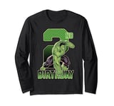 Marvel Hulk Smash 2nd Birthday Long Sleeve T-Shirt