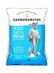 SAVOURSMITHS Desert Salt and Vinegar Luxury English Potato Crisps 40g x 24