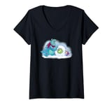 PIXAR Monsters Inc. Mike, Sully & Boo Holiday Snowball V-Neck T-Shirt