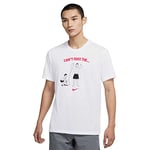 Nike Homme M Nk Dfc Tee Mf Hwpo T Shirt, Blanc, XL EU