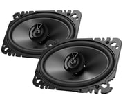 JBL Club 644F Gen 3 - Enceinte Voiture Ovale de Harman Kardon Une Mise à Niveau supérieure: Haut Parleur 6x4 120W Max, Haute sensibilité, Basses intenses et réponse en Haute fréquence impressionnante